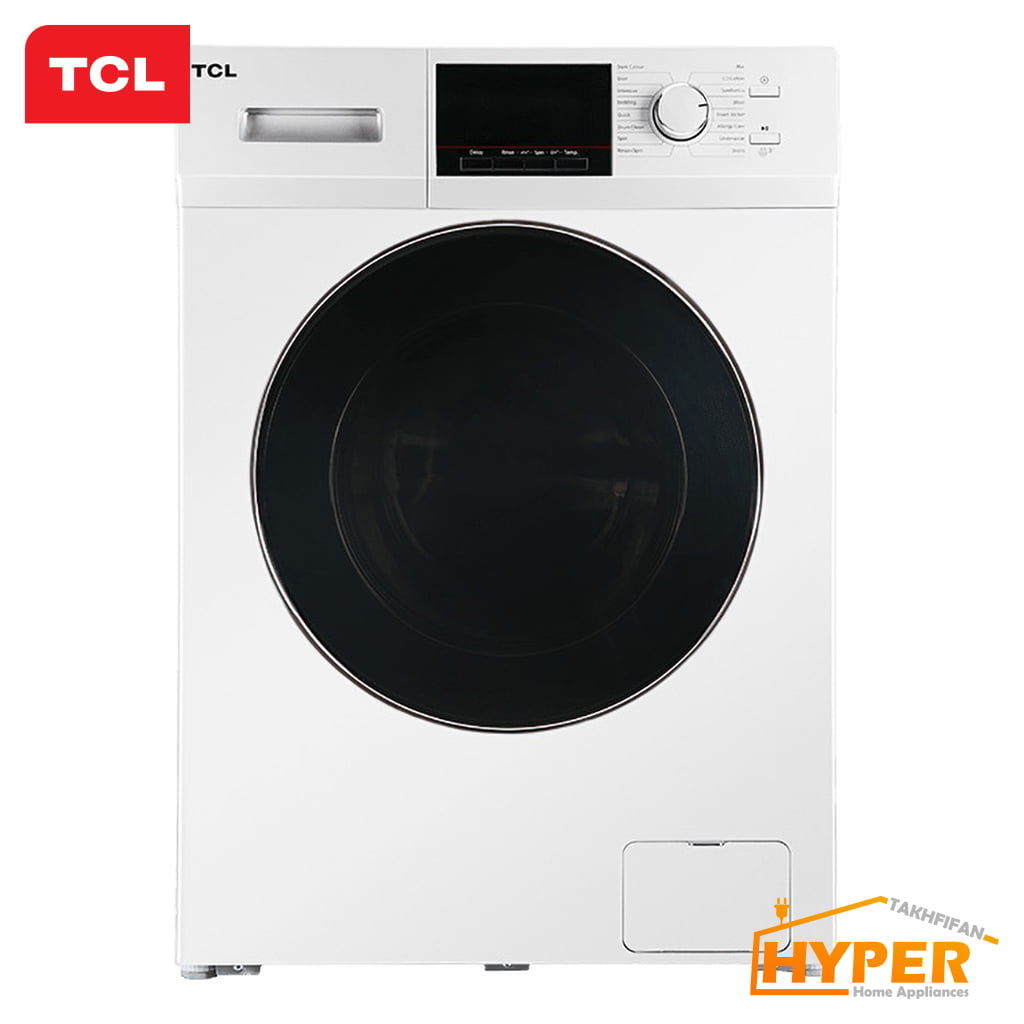 ماشین لباسشویی تی سی ال M72 AWBL سفید 7 کیلویی
