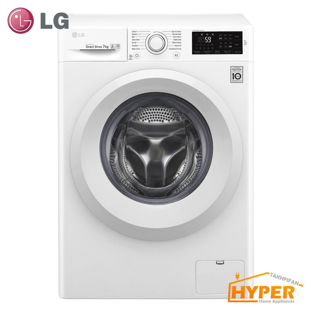 ماشین لباسشویی ال جی WM-721NW